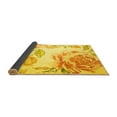 thumbnail image 2 of Ahgly Company Indoor Rectangle Botanical Yellow Coastal Area Rugs, 7' x 9', 2 of 4