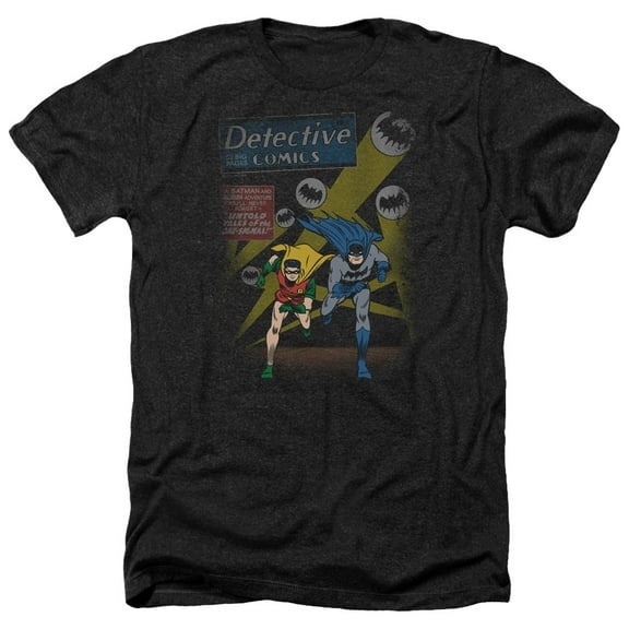 Batman - Dynamic Duo - Heather Short Sleeve Shirt - Large