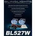 thumbnail image 2 of For 1994 1995 1996 1997 Mercedes-Benz C200 Xenon Fog Lights Driving Lamps Foglamps Lamp Kit C 200 W202, 2 of 4