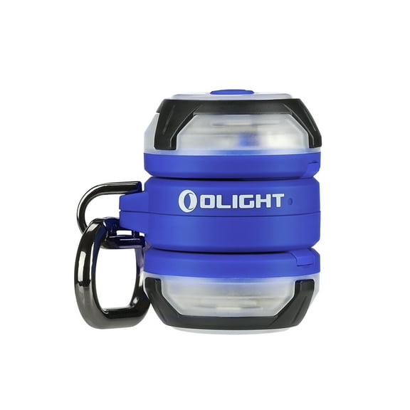 OLIGHT Gober 2 Safety Light, High Visibility Beacon LED with 6 Color Settings and 4 Lighting Modes, USB-C Rechargeable Flashing Warning with Clip for Running, Cycling, Camping, Dog Walking(Blue)