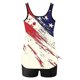 thumbnail image 4 of Trajes de baño tankini para mujer Trajes de baño de dos piezas con espalda de tiras y estampado conservador para mujer Traje de baño de dos piezas para mujer, 4 of 5