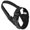 B, variant on LLDYYDS Reflective Strap Dog Muzzle, Adjustable Breathable Nylon Pet Mouth Guard, Anti Biting Barking Eating Waste Muzzle for Daily Walking Outdoor Trips One Size