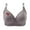 Z10-Gray-bras for women, variant on Women's Push Up Bra BC Cups Breast Cancer Graphic Adjustable Straps Wireless Comfort T-Shirt Bras Full Support