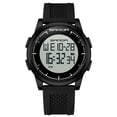 thumbnail image 6 of Digital Watches for Men Women Waterproof Unique Watch Stopwatch Countdown Alarm Analog Silicone Strap  Case, 6 of 10