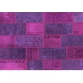 thumbnail image 1 of Ahgly Company Indoor Rectangle Patchwork Pink Transitional Area Rugs, 4' x 6', 1 of 4