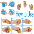 thumbnail image 4 of Juego de 4 pelotas de ejercicio manual Qihengzhijia para aliviar el dolor de muñeca, 4 of 8