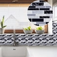 thumbnail image 6 of Nanoei Wall Stickers | Waterproof Self-Adhesive Tile Stickers (20Cmx10Pcs) - Kitchen Bathroom Backsplash, Diy Peel-And-Stick Upgrades for Cabinets & Countertops, Mosaics Creative 3D Tile Stickers, 6 of 6