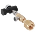 thumbnail image 3 of Refill CO2 Cylinder Refill Adapter W21.8-14 With Release Valve ASA 1500PSI Pressure Gauge, 3 of 8