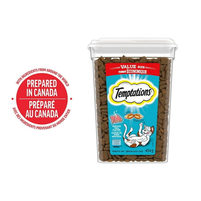 Temptations Tempting Tuna Flavour Soft & Crunchy Adult Cat Treats