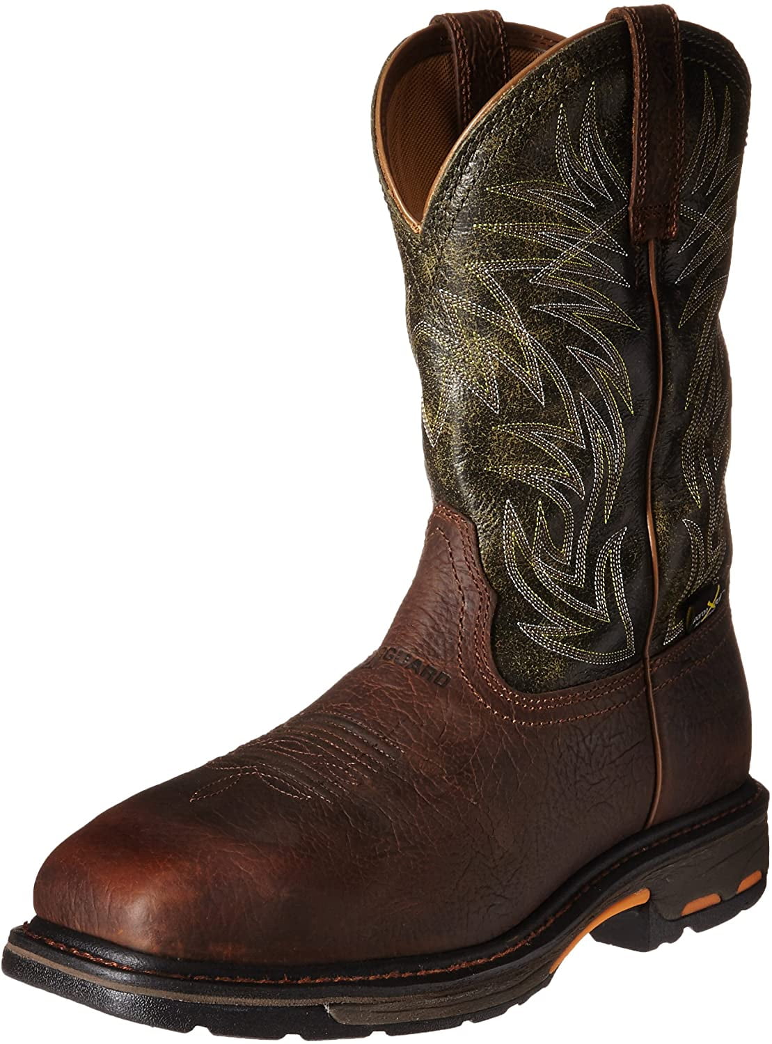 workhog wide square toe waterproof composite toe work boot