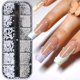 thumbnail image 2 of Perlas blancas para uñas, abalorios de Caviar para decoración de uñas, diseño de media forma, cristales 3D, pedrería, accesorios de manicura LA2070, 2 of 4