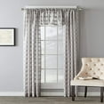 thumbnail image 2 of SKL Home by Saturday Knight Ltd. Parkland Window Panel, Dove Gray, 55 inches x 95 inches, 2 of 5
