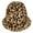 Brown, variant on Top Headwear Fashion Animal Print Leopard Cheetah Bucket Hat - Brown