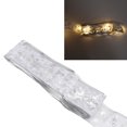 thumbnail image 3 of Ribbon Bow String Light, Energy Saving Copper Wire Christmas Tree Ribbon Light Bendable 40 LEDs 13.1ft  For Bedroom, 3 of 8