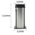 thumbnail image 2 of 4 Pcs Adjustable Furniture Legs 50x120mm Table Legs Cabinet Legs Metal Legs Feet for Furniture Kitchen Desk Table Legs Furniture Legs Countertop Feet, 2 of 5