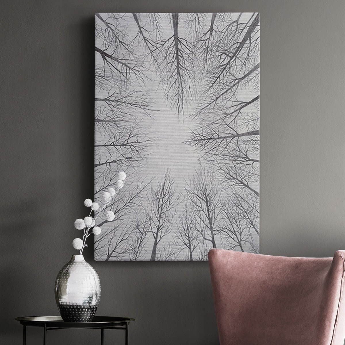 Deciduous Canopy I Premium Gallery Wrapped Canvas - Ready to Hang