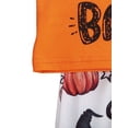 thumbnail image 3 of Qiylii Baby Girls Clothing Set Letter T-Shirt+Pumpkin Flared Trousers+Headband, 3 of 6