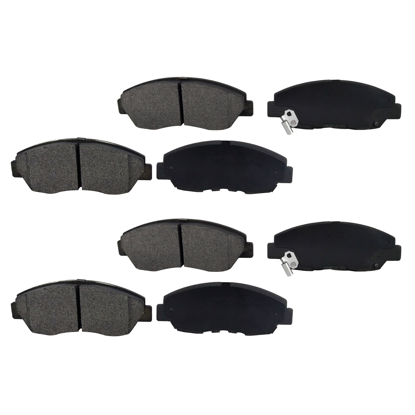 qBrake Front and Rear Metallic Brake Pads Set For Chrysler Pacifica SUV
