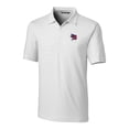 thumbnail image 2 of Men's Cutter & Buck  White Buffalo Bisons Forge Pencil Stripe Stretch DryTec Polo, 2 of 3