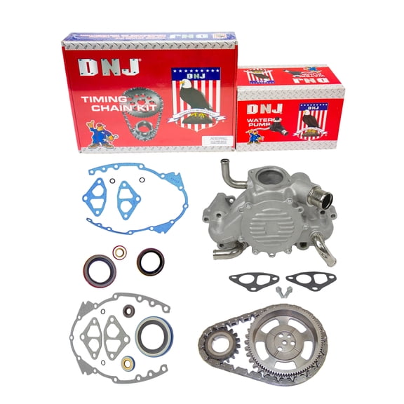 DNJ TK3142WP Timing Chain Kit with Water Pump Fits Cars & Trucks 93-94 Chevrolet 5.7L V8 OHV