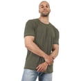 thumbnail image 2 of Ma Croix Mens Burnout Short Sleeve T Shirts Soft Faded Vintage Casual Crewneck Tee, 2 of 6
