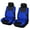 Y33376-BLUE-4PCS, variant on Car Seat Covers Full Set Front Split Rear Bench For Car Universal Cloth SUV Sedan Van Automotive Interior Covers