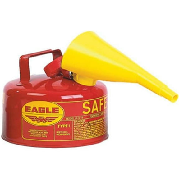 Eagle UI-10-FS Gallon Safety Can With Removable Funnel