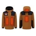 thumbnail image 1 of Chaquetas y abrigos de piel sintética con capucha y manga larga, con calefacción inteligente por USB, temperatura constante, resistente al viento, talla grande, para hombre y mujer, invierno, 4 unidad, 1 of 4