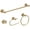 MultiColor, variant on Symmons 35AC4BUNDLESTN Dia Bathroom Hardware Set - Nickel