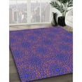 thumbnail image 3 of Ahgly Company Machine Washable Indoor Rectangle Transitional Bright Purple Area Rugs, 3' x 5', 3 of 7