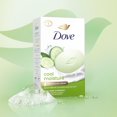 thumbnail image 4 of Dove Beauty Bar Cool Moisture effectively washes away dirt while locking in moisture (12 Bars), 4 of 7