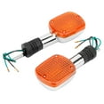 thumbnail image 3 of Motorcycle Turn Signals Blinker Light, A Pair Of Motorcycle Turn Signal Indicator Light Lamps For 8mm Motorcycle, 3 of 8