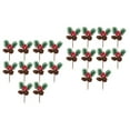 thumbnail image 7 of 20 Pcs Christmas Pine Tree Branches Lifelike Berries and Pine Cones Decoration, 7 of 7