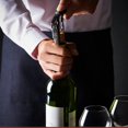 thumbnail image 2 of Peugeot - Sacacorchos Clavelin Sommelier - Abrebotellas manual patentado de un solo tirón con cortador de papel y removedor de tapa de botella, negro, 5.5 pulgadas, 2 of 2