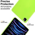 thumbnail image 6 of Dteck Case for 12.9 iPad Pro, 12.9 inch iPad Pro Case (2022-2018, 6th/5th/4th/3rd Gen), Skin-Friendly Durable Silicone Protective Cover,Slim and Protable,Green, 6 of 8