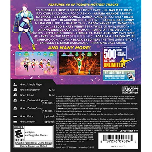 Just Dance 2020 - Xbox One Edición Estándar