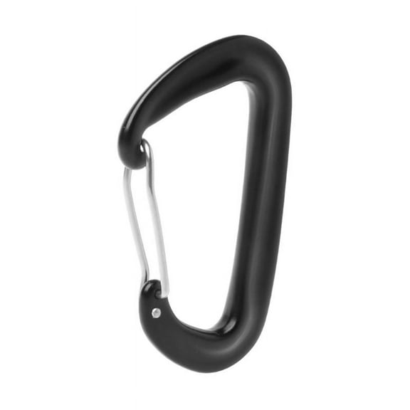 (1pc) Outdoor rock climbing carabiner-Silver red