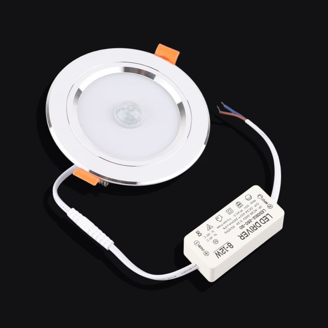 Luz LED De 9W Con Detección De Movimiento Humano, Luz Con Sensor De Movimiento, Para Pasillo Residencial, Balcón, Estacionamiento
