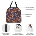 thumbnail image 4 of Fotbe Thanksgiving Turkey 2 Bolsa Térmica con Estampado y Forro de Aluminio Grueso Bolsa de Almuerzo con Bolsillo Frontal para Hombres y Mujeres, Ideal para Trabajo, Escuela, 4 of 8