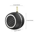 thumbnail image 2 of Mini Phone Speaker, 3.5mm AUX Input Portable Rechargeable for Pad Laptop, 2 of 5