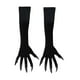 thumbnail image 1 of Guantes de Halloween ligeros con uñas largas para fiestas de presentaciones en el escenario. uña negra, 1 of 9