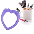 thumbnail image 3 of Espejo de maquillaje en apariencia de Espejo cosmético Espejo de multifunción para mujeres niñas duradero oporte Espejo colgante - púrpura Yinane Espejo vestidor, 3 of 8