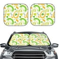 thumbnail image 2 of Balery 2 Piece St Patrick's Day1 Car Windshield Sun Shade|Foldable Front Windshield Shade for Car Front Window for Most Sedans SUV Truck-Large, 2 of 7