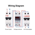 thumbnail image 6 of 220V Adjustable Automatic Reconnect Device Over Under Voltage Relay Protector Switch, 6 of 8