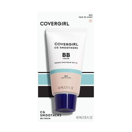COVERGIRL Smoothers Lightweight BB Cream, 805 Fair To (Best Bb Cream For Asian Skin 2019)