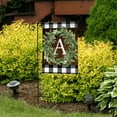 thumbnail image 4 of Briarwood Lane Wreath Monogram A Garden Flag, 4 of 4