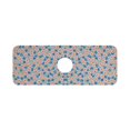 thumbnail image 7 of Yayeee Faucet Mat for Kitchen Sink 14.7" Diatomite Long Splash Guard Pad, Small Pink Flower, 7 of 7