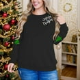thumbnail image 5 of Christmas Womens Sweatshirts Merry Xmas Graphic Printed Sweaters Long Sleeve Crew Neck Blouses Casual Funny Holiday Shirts Pullover Top, 5 of 8