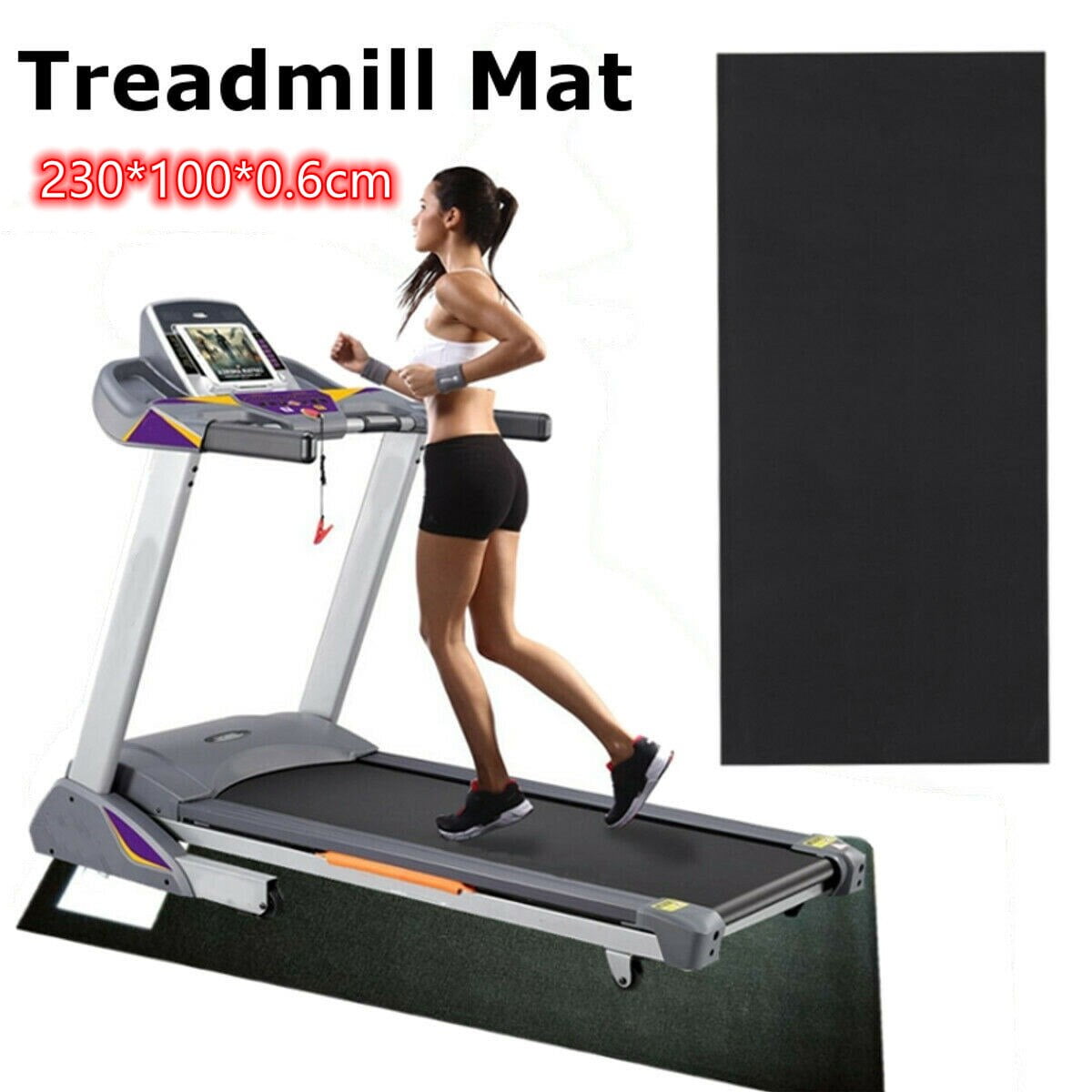 [LOW PRICE]Bicycle Mat,Heavy Duty Equipment Mat for Treadmills