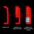 thumbnail image 2 of Convient 2015-2021 GMC Canyon ANZO USA Assemblage de Feu Arrière - Lentille à Fumée LED 311435; Boîtier Noir; Rouge/blanc; Ensemble de 2; avec Barre Lumineuse en C, 2 of 5